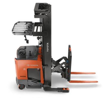 Electric reach truck forklift