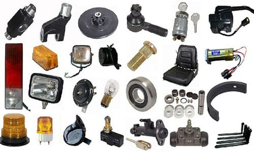 Forklift accessories and spare parts